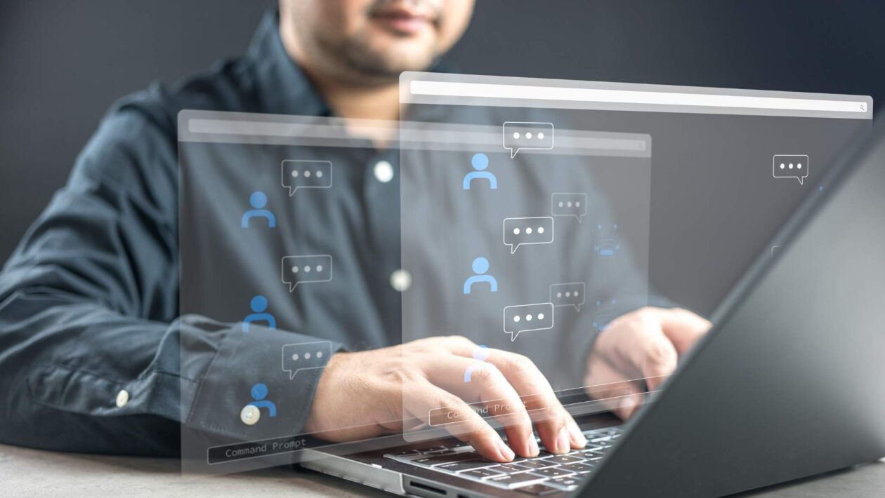 Chatbots podem reforçar delírios e afetar a saúde mental humana. (Imagem: Vecteezy Images/ Canva Pro)