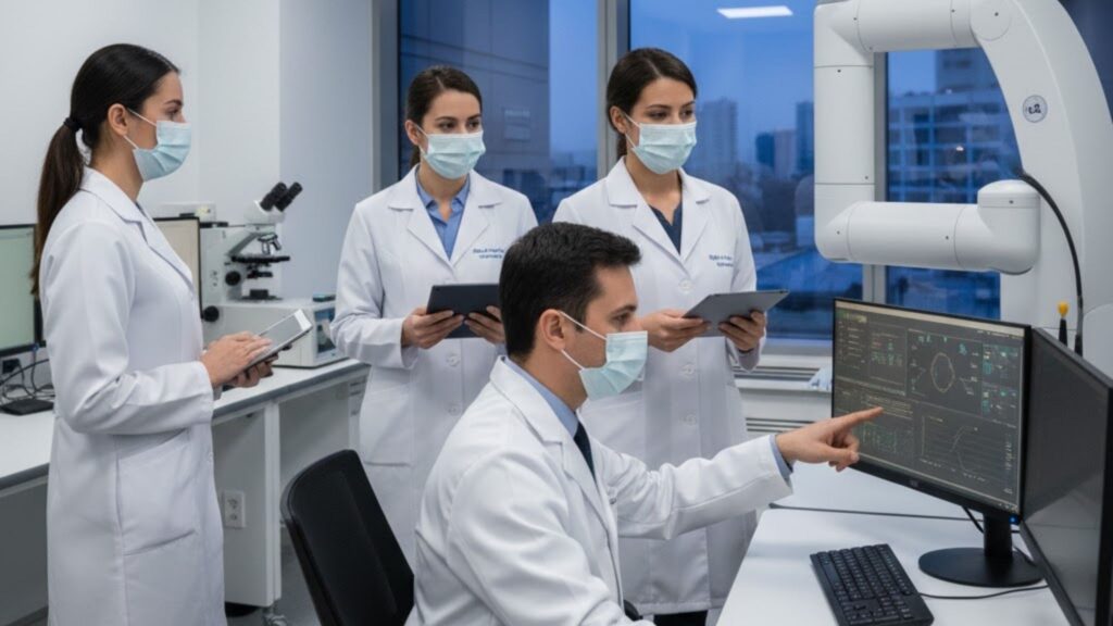 Pesquisa genética auxilia diagnóstico precoce do câncer de próstata. (Foto: Gerada por IA via Gemini)