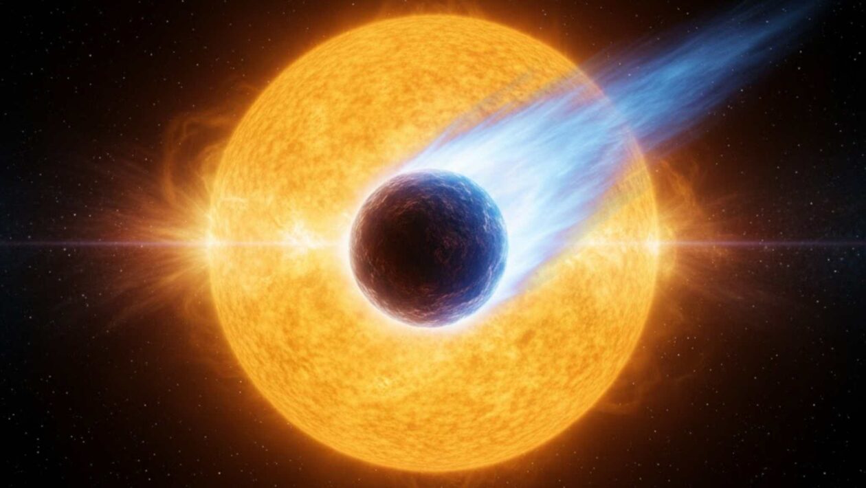 Cometa interestelar 3I/ATLAS reaparece e surpreende astrônomos após periélio (Imagem: Gerada por IA/ Gemini)