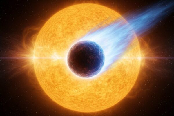 Cometa interestelar 3I/ATLAS reaparece e surpreende astrônomos após periélio (Imagem: Gerada por IA/ Gemini)