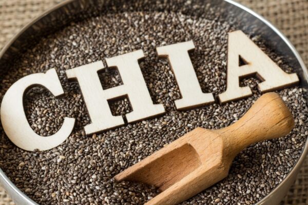 Chia hidratada promove saciedade e controle do peso. (Foto: Marcinmarszal via Canva)