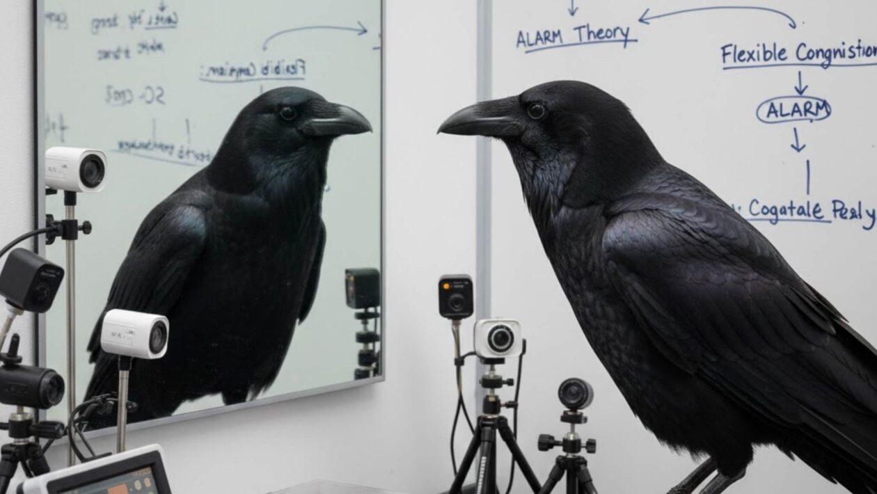 Aves demonstram sinais de consciência e percepção subjetiva avançada (Imagem: Gerada por IA/ Gemini)