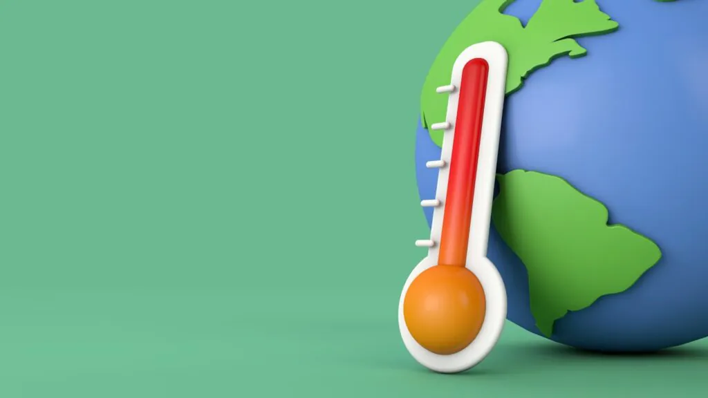 Emissões atingem recorde e aquecimento global se aproxima de 2,5°C (Imagem: Inkdrop/ Canva Pro)