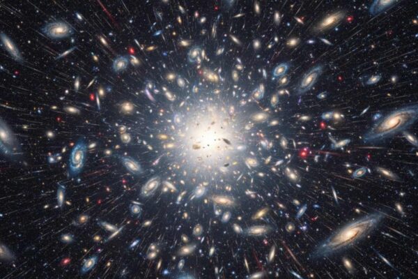 Universo pode estar desacelerando, energia escura enfraquece com o tempo (Imagem: Gerada por IA/ Gemini)