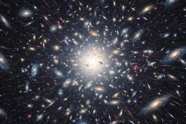 Universo pode estar desacelerando, energia escura enfraquece com o tempo (Imagem: Gerada por IA/ Gemini)