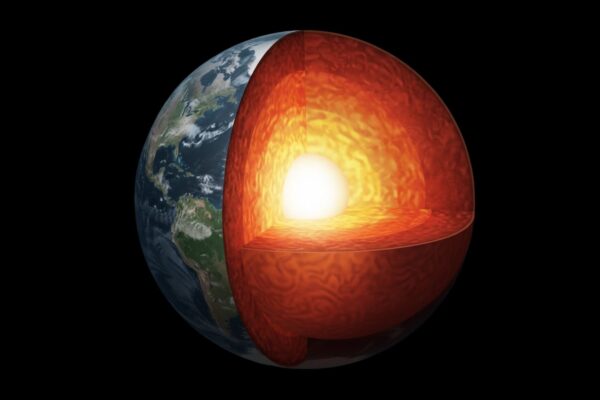 Estruturas profundas revelam pistas sobre a origem da vida na Terra. (Imagem: Gerada por IA/ Gemini)