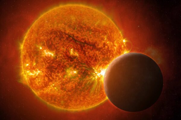 Exoluas são raras em planetas habitáveis de anãs vermelhas M. (Imagem: Getty Images/ Canva Pro)