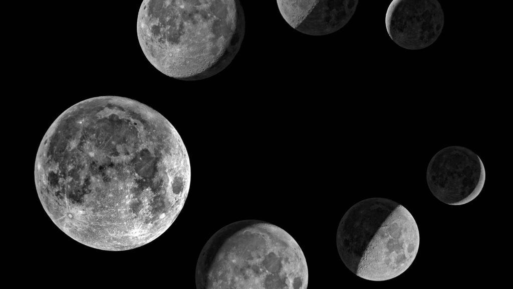 Veja as fases da Lua em novembro e prepare seu olhar para o céu (Imagem: Getty Images/ Canva Pro)
