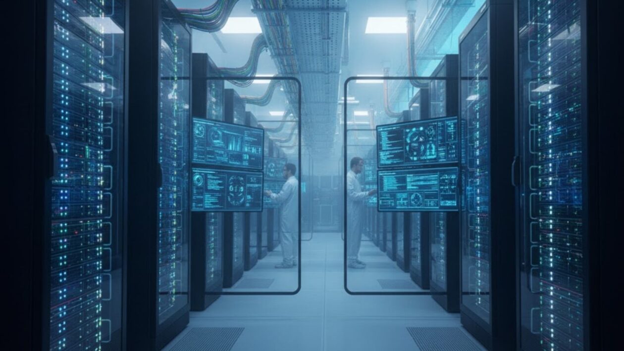 Expansão da IA preocupa por consumir água em áreas já secas dos EUA (Imagem: Gerada por IA/ Gemini)