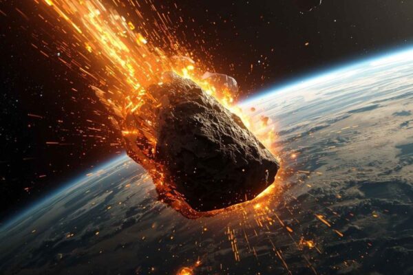 Esferas de vidro revelam impacto de asteroide há 11 milhões de anos (Imagem: Gerada por IA/ Canva Pro)