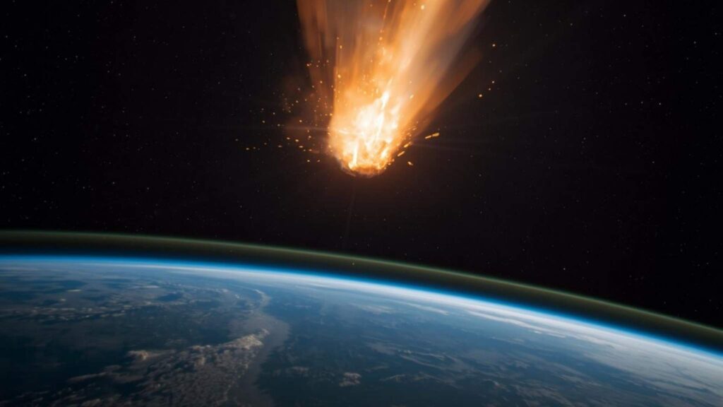 Fragmentos cósmicos australianos expõem colisão esquecida na história da Terra (Imagem: Gerada por IA/ Canva Pro)
