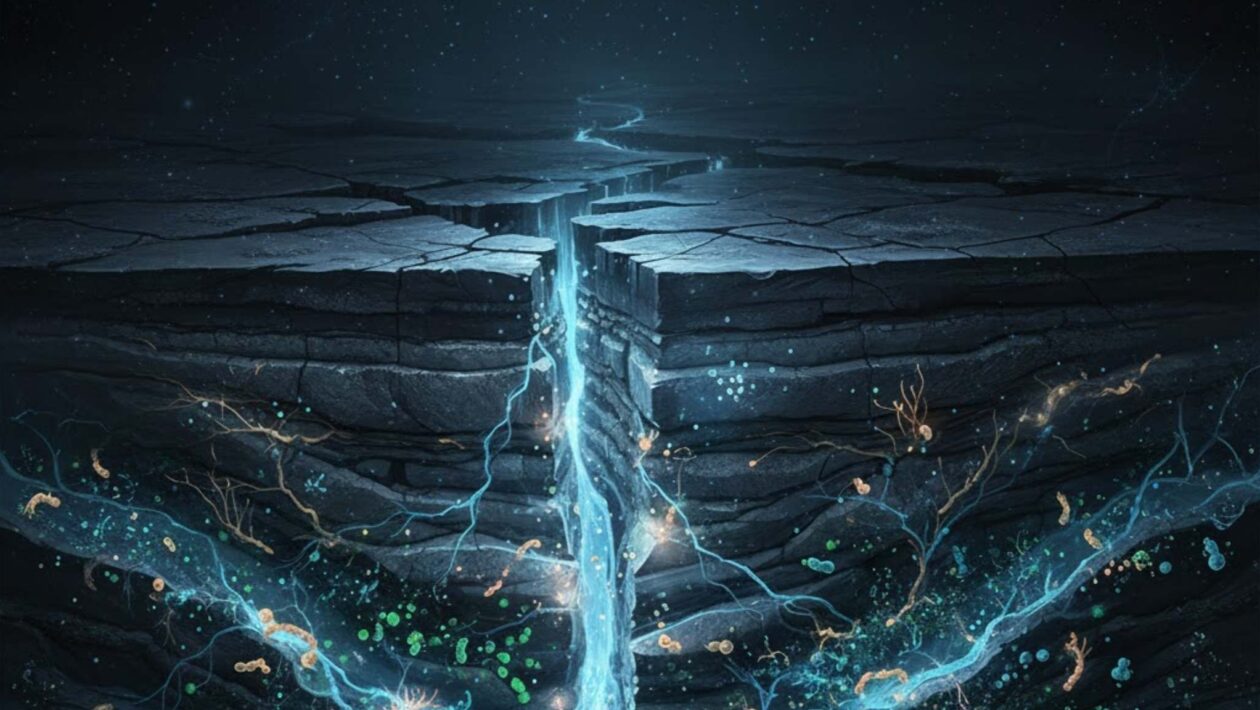 Terremotos em Yellowstone alteram a química e a vida microbiana do subsolo (Imagem: Gerada por IA/ Gemini)