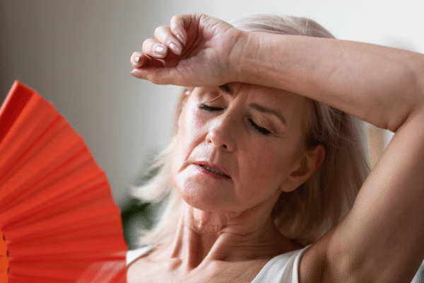 Tratamento inovador combate sintomas da menopausa sem riscos. (Foto: Getty Images via Canva)