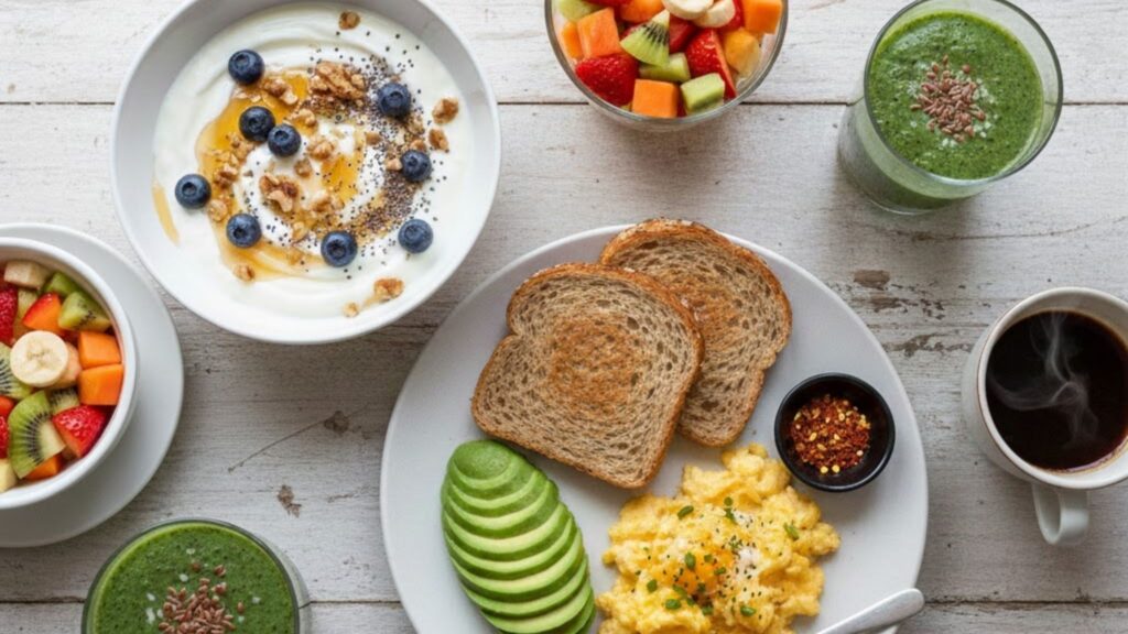 Escolhas certas pela manhã ajudam sua saúde. (Foto: Gerada por IA via Gemini)
