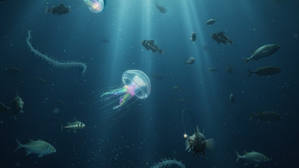 Estudo revela impacto oculto da mineração nas profundezas do oceano (Imagem: Gerada por IA/ Gemini)