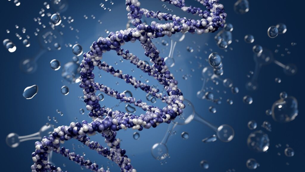 Lei universal explica dinâmica do DNA em células vivas. (Foto: Warat42 via Canva)