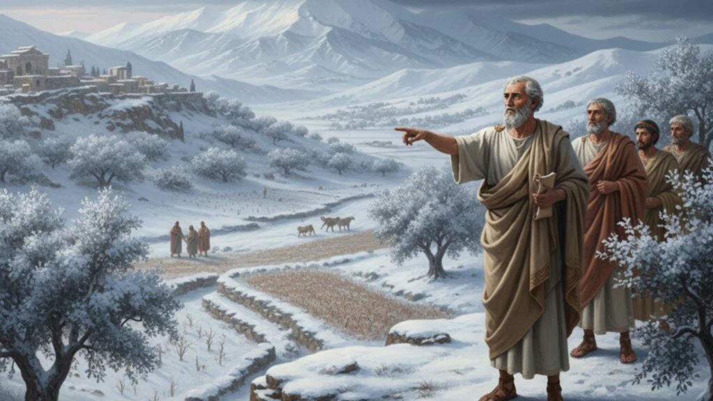 Antigos alertavam que prejudicar o ambiente poderia alterar o clima (Imagem: Gerada por IA/ Gemini)