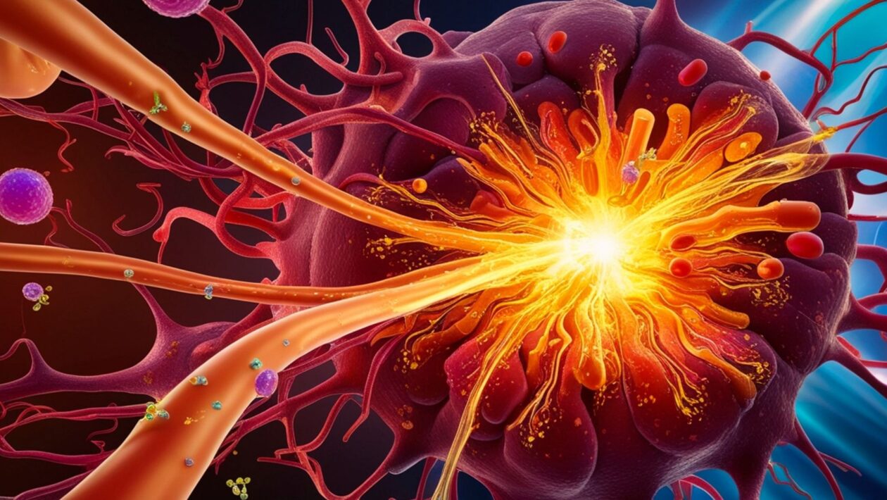 Nanotecnologia aumenta a potência da quimioterapia em 20 mil vezes. (Foto: Alemedia.id via Canva)