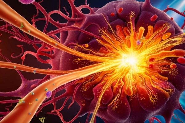 Nanotecnologia aumenta a potência da quimioterapia em 20 mil vezes. (Foto: Alemedia.id via Canva)