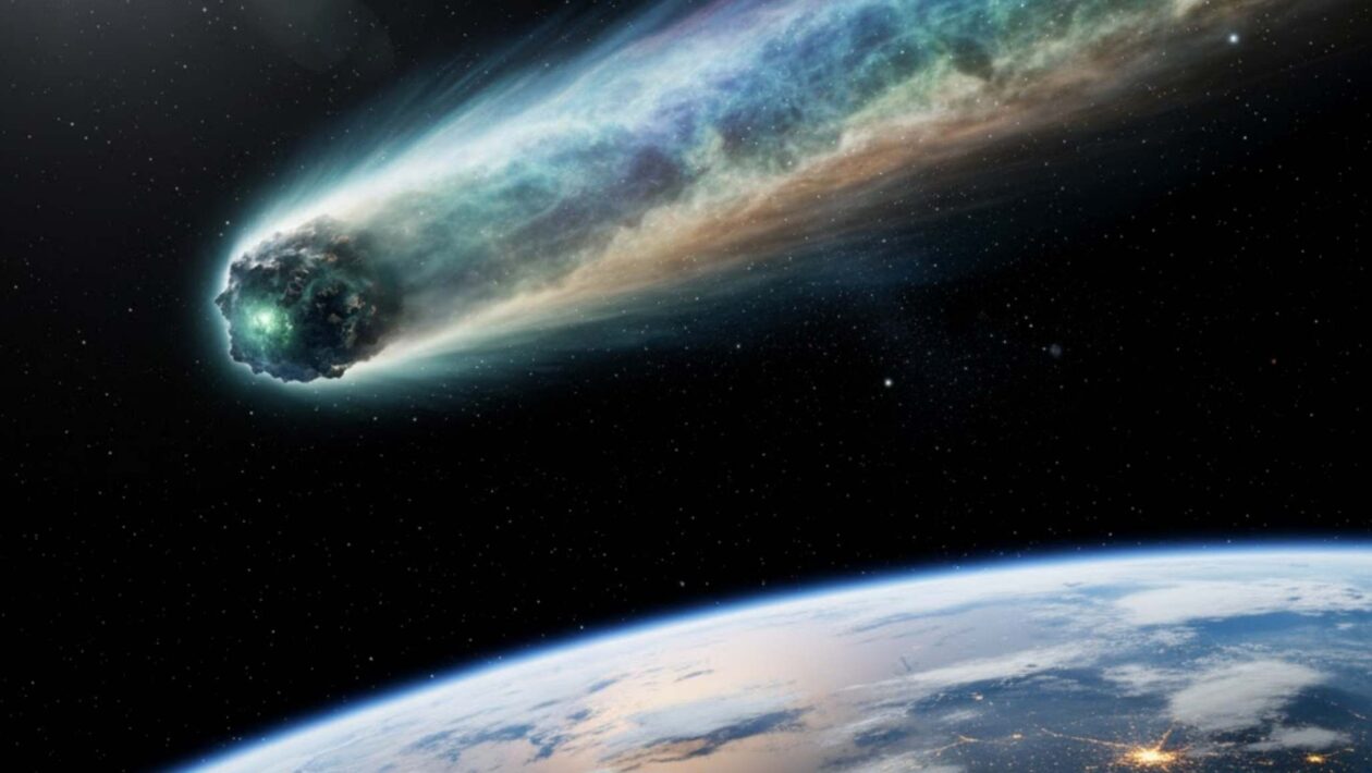 Objetos interestelares podem atingir a Terra; veja onde e quando ocorrem. (Imagem: Gerada por IA/ Gemini)