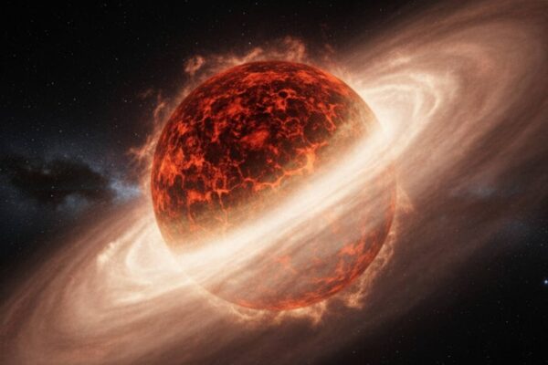 James Webb flagra planeta solitário devorando gás como uma estrela (Imagem: Gerada por IA/ Gemini)