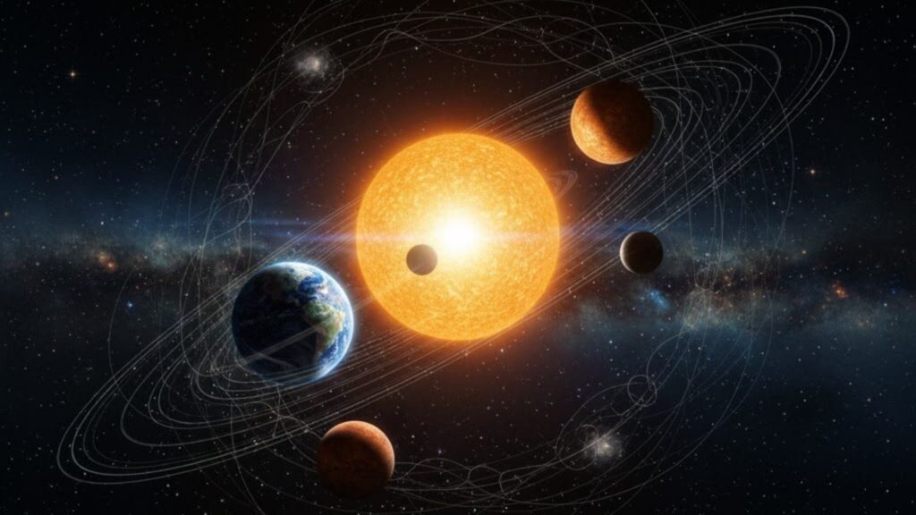 Eta Cassiopeiae surge como novo alvo na busca por mundos parecidos com a Terra (Imagem: Gerada por IA/ Gemini)
