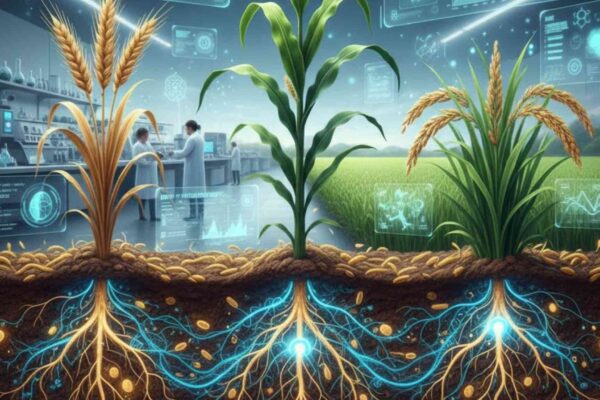 Cientistas ativam interruptor genético que reduz uso de fertilizantes (Imagem: Gerada por IA/ Gemini)