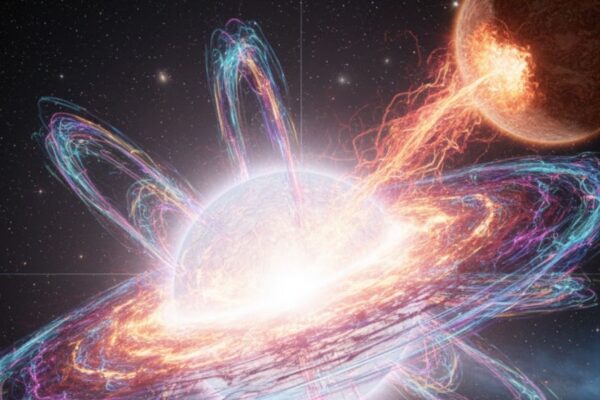 Raios X revelam estrutura gigante e oculta em anã branca extrema (Imagem: Gerada por IA/ Gemini)