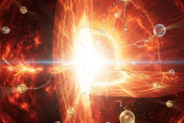 Processo i revela rota estelar oculta na criação de elementos pesados. (Imagem: Gerada por IA/ Gemini)