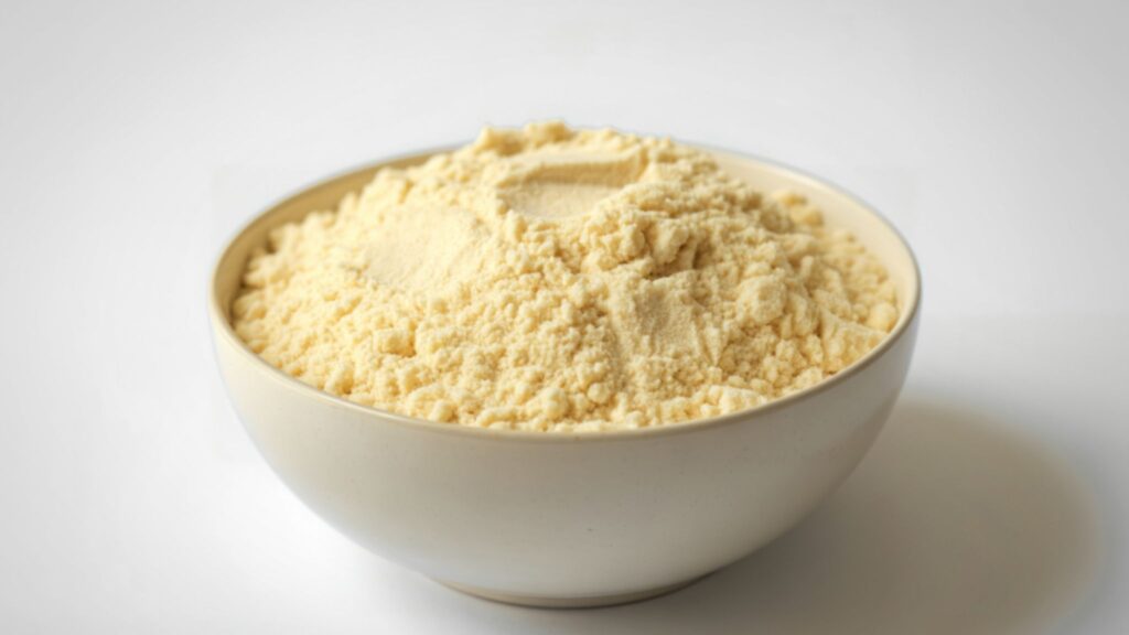 A Solein é um pó amarelo, com sabor e textura parecida à de uma farinha. (Foto: Mazilu's Images via Canva)