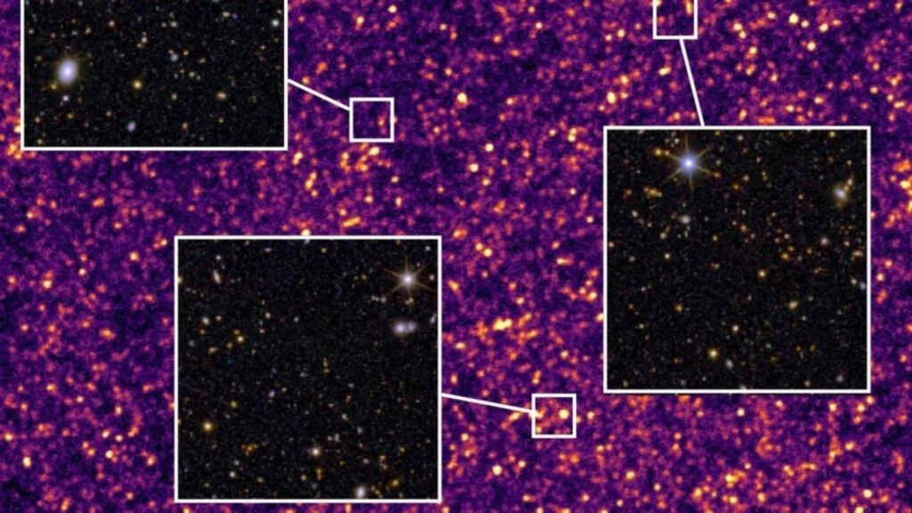 Mapeamento cósmico revela queda contínua na formação de estrelas. ((Imagem: ESA)
