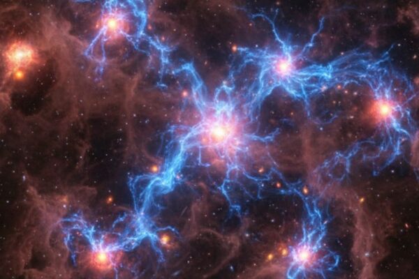 Radiação UV inesperada muda o entendimento sobre o nascimento de estrelas (Imagem: Gerada por IA/ Gemini)