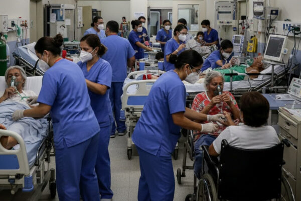 Surto de Influenza A pressiona hospitais da capital fluminense. (Foto: Gerada por IA via Gemini)