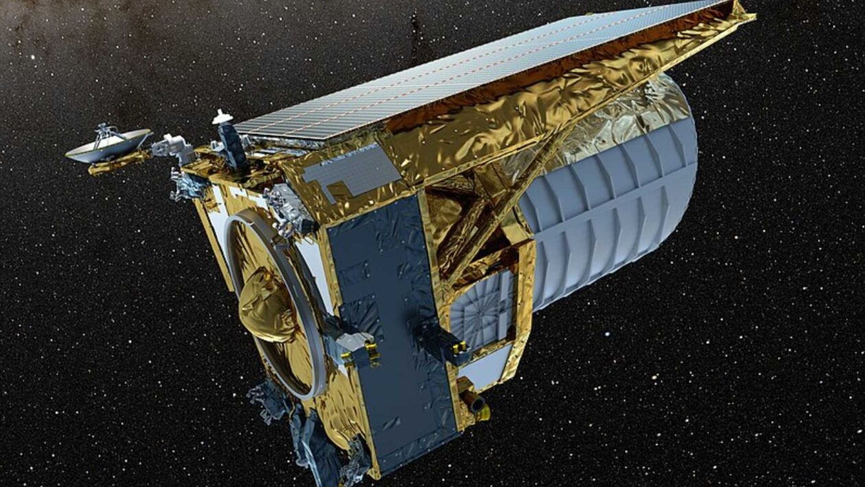Telescópio Euclid revela novas pistas sobre a origem das galáxias. (Imagem: ESA, CC BY-SA IGO 3.0)