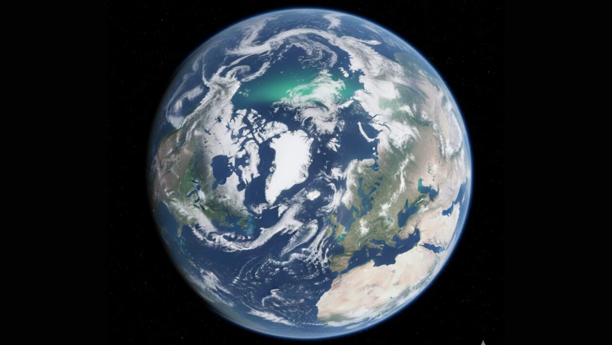 Derretimento do gelo marinho aumenta turbulência nos oceanos polares (Imagem: Gerada por IA/ Gemini)