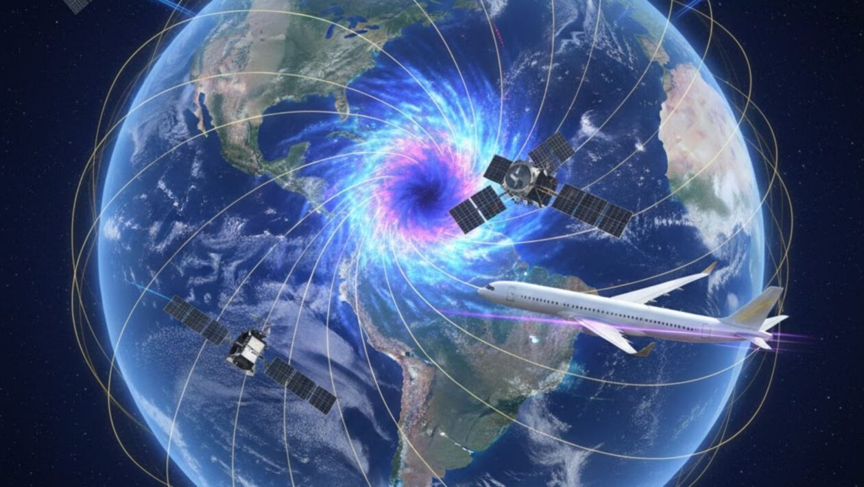 Anomalia Magnética do Atlântico Sul cresce e pode afetar satélites (Imagem: Fala Ciência via Gemini)