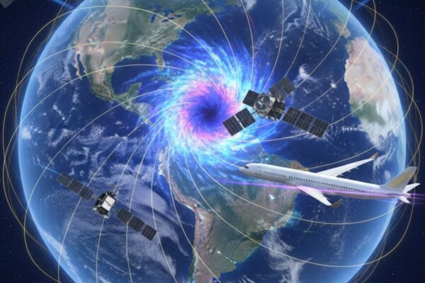 Anomalia Magnética do Atlântico Sul cresce e pode afetar satélites (Imagem: Fala Ciência via Gemini)