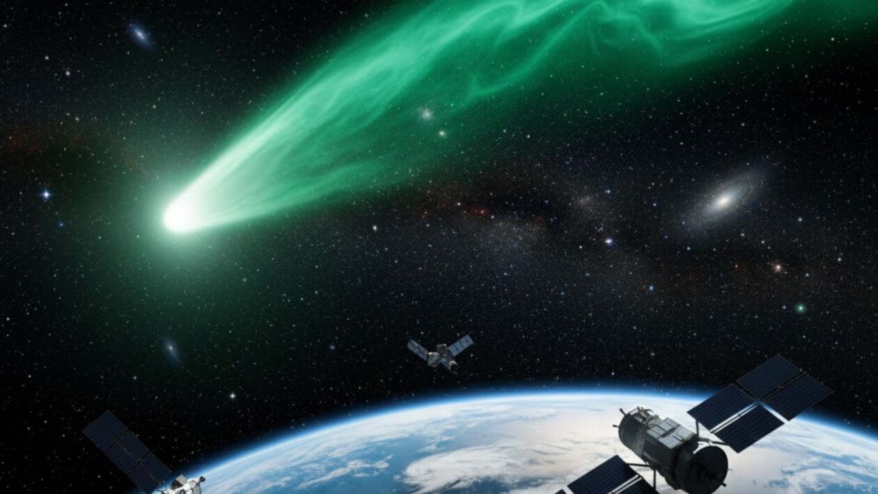 3I/Atlas se aproxima da Terra para observações inéditas em dezembro (Imagem: Gerada por IA/ Gemini)