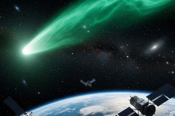 3I/Atlas se aproxima da Terra para observações inéditas em dezembro (Imagem: Gerada por IA/ Gemini)