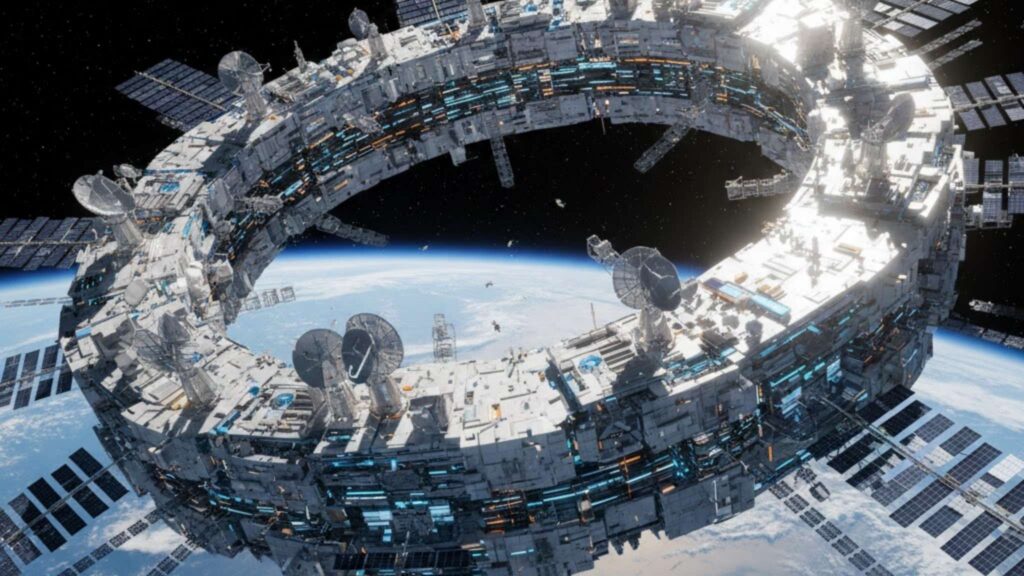 Energia solar no espaço impulsiona computação de alto desempenho (Imagem: Gerada por IA/ Gemini)