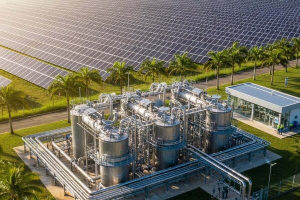 Reator brasileiro transforma luz solar e água em hidrogênio totalmente limpo (Imagem: Gerada por IA/ Gemini)