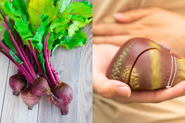 Beterraba ajuda a reduzir enzimas elevadas do fígado. (Foto: Pixabay e Pamai's Images via Canva)