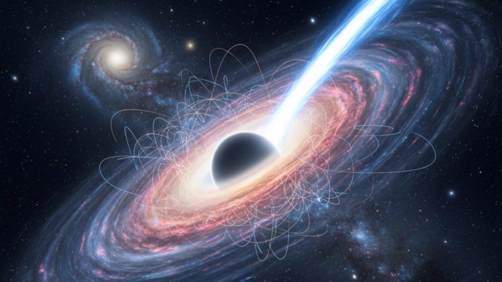 Explosão magnética lança gás ultrarrápido do disco de acreção (Imagem: Gerada por IA/ Gemini)