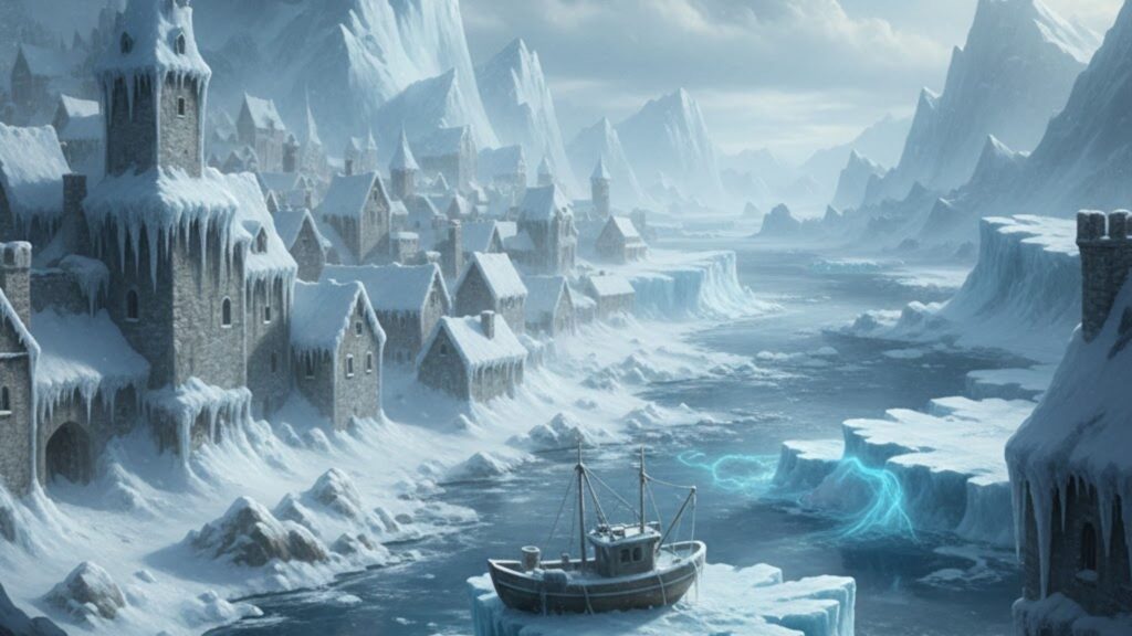 Correntes oceânicas em risco ameaçam clima global nas próximas décadas (Imagem: Fala Ciência via Gemini)