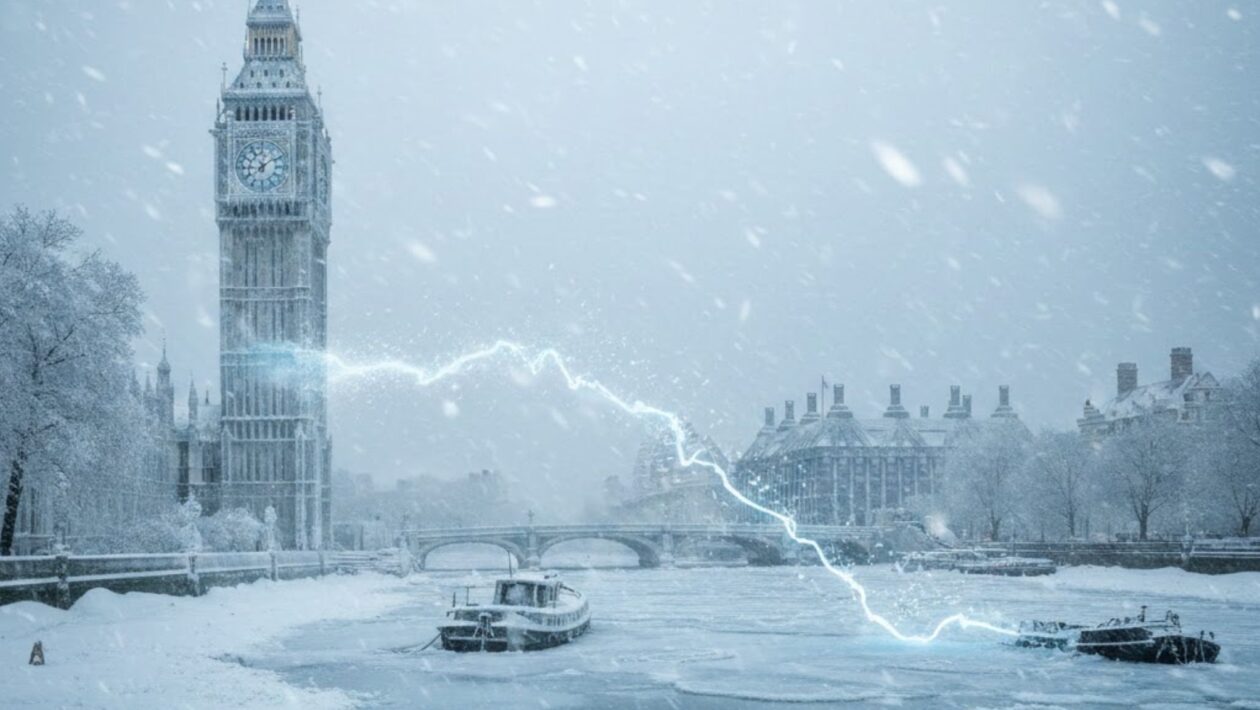 Colapso da Amoc pode levar Europa a frio extremo e secas (Imagem: Fala Ciência via Gemini)