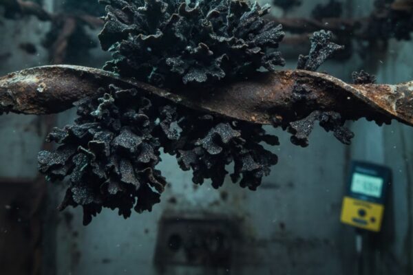 Fungo de Chernobyl cresce sob radiação e intriga a ciência mundial (Imagem: Gerada por IA/ Gemini)