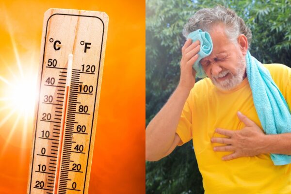 Insolação dispara com ondas de calor mais intensas. (Foto: Getty Images e Africa Images via Canva)