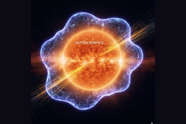 Primeiro mapa revela fronteira onde o vento solar escapa do Sol (Imagem: Gerada por IA/ Gemini)