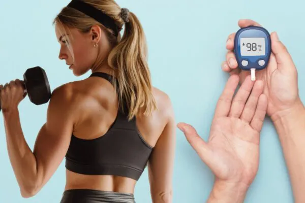 Força muscular reduz em até 44% o risco de diabetes tipo 2. (Foto: Anytka e Proxima Studio via Canva)