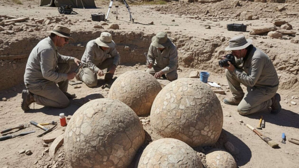 Ovos de dinossauro com 72 milhões de anos revelam segredos do Cretáceo (Imagem: Fala Ciência via Gemini)